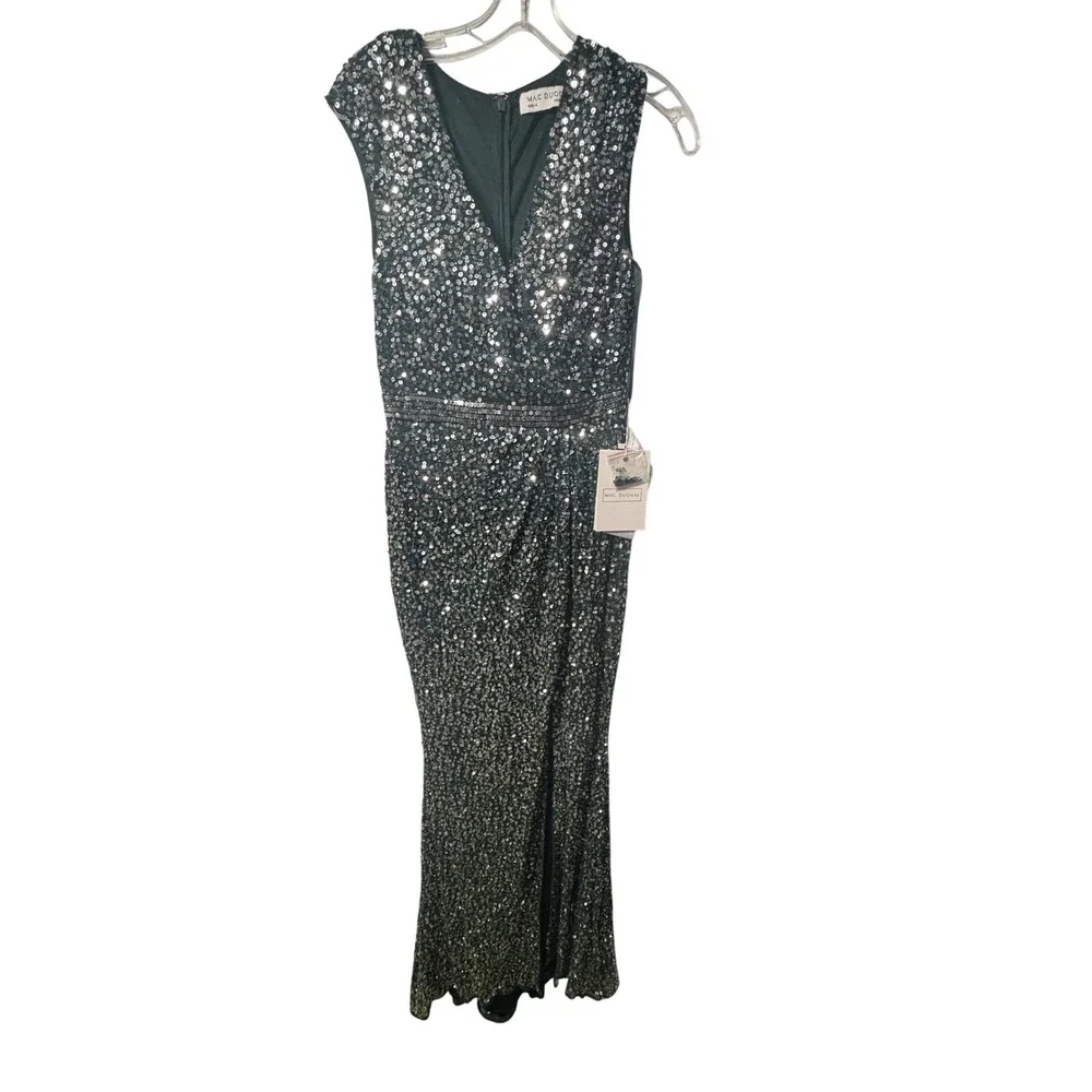 Mac Duggal dazzling floor